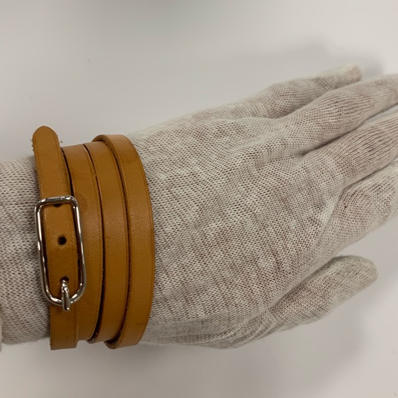 Hermès Leather Bracelet